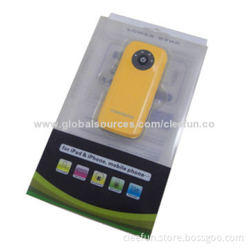 2014 Newest 4400mAh Emergency Mobile Phone Charger, CE Certified, RoHS Directive-compliant